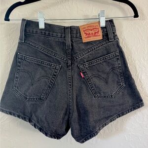 Levi's High Waisted Mom Shorts